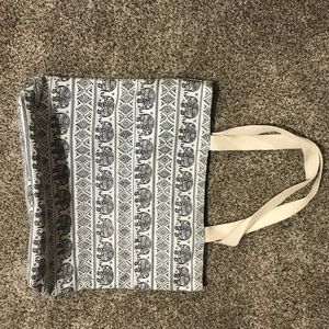 Elephant tote from Africa